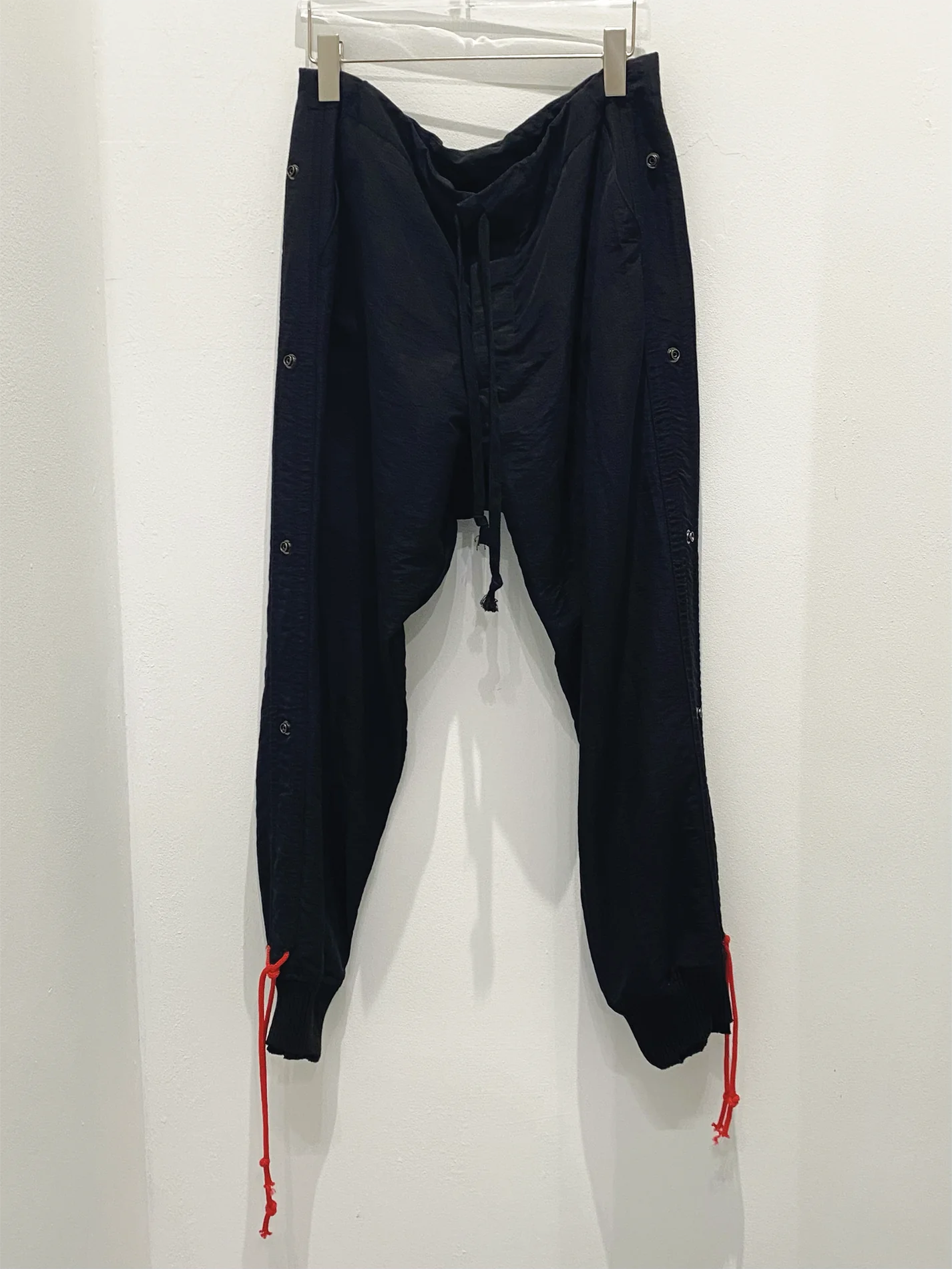 Greg Lauren Nylon Stacked Lounge Black