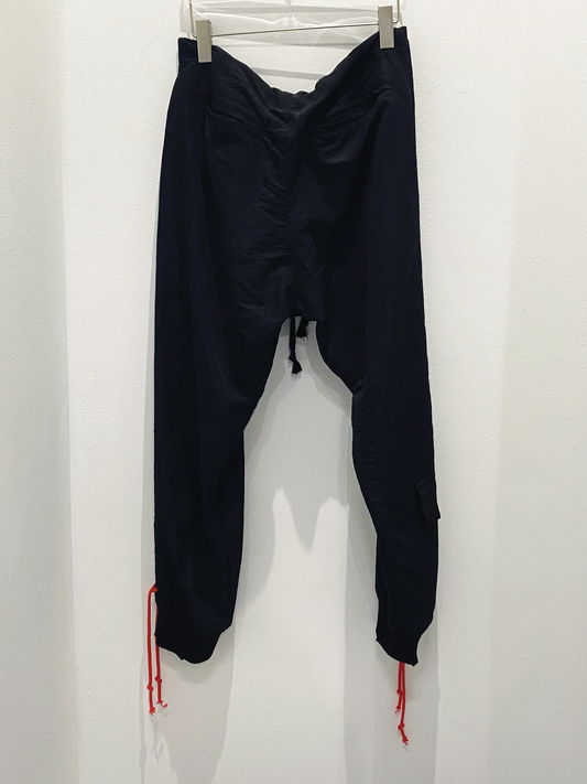 Greg Lauren Nylon Stacked Lounge Black