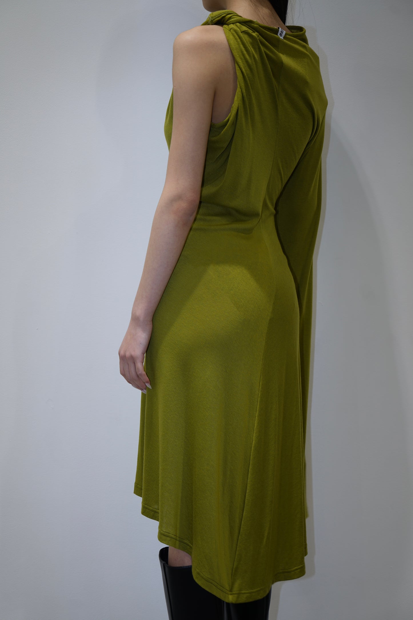 Maitrepierre Green Rib Dress