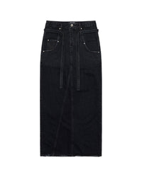 DENIM MAXI SKIRT [17END X LOW CLASSIC]