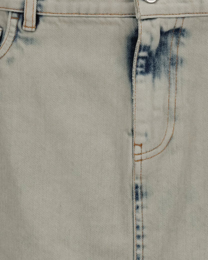 DENIM ASYMMETRIC SKIRT