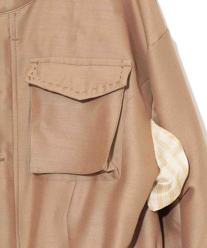 SILK-BLEND WOOL JACKET_UC2E1206