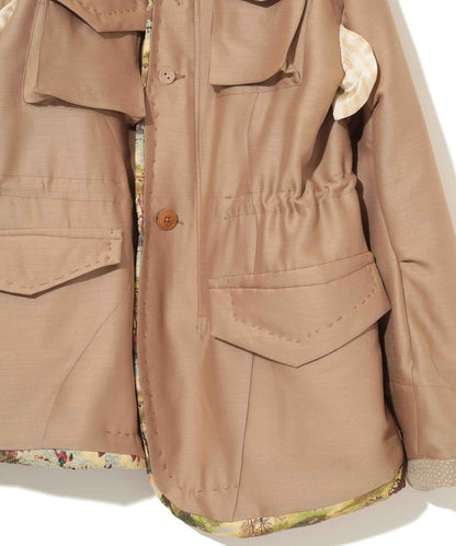 SILK-BLEND WOOL JACKET_UC2E1206