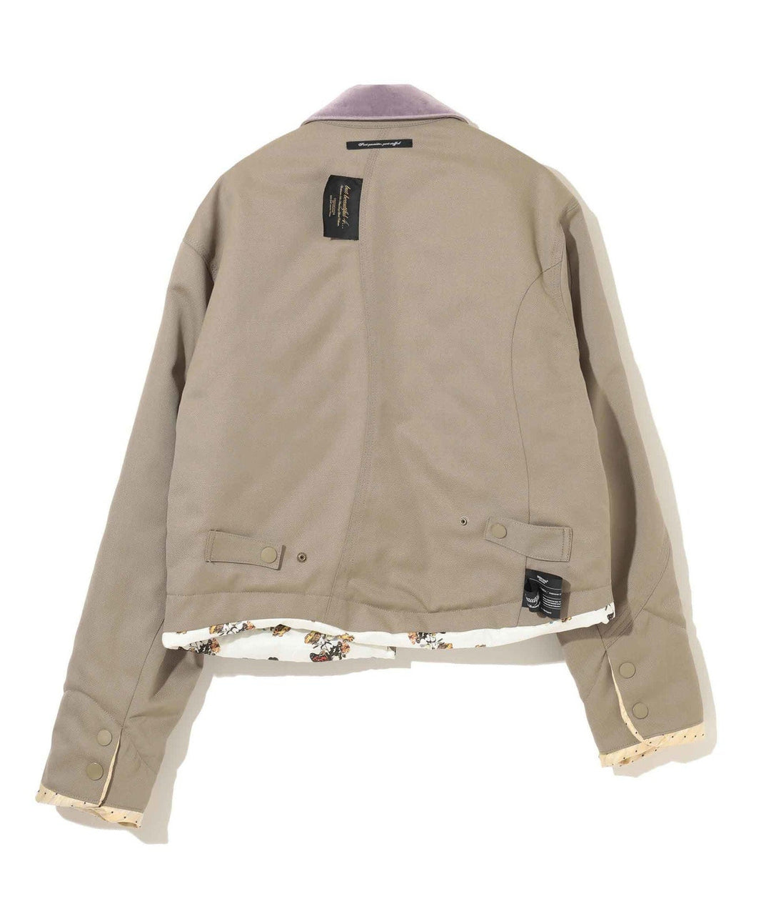 DECONSTRUCTED ASYMMETRIC WORK JACKET_UC2E1207