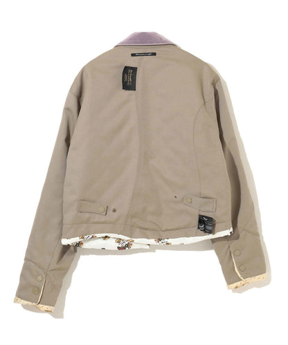 DECONSTRUCTED ASYMMETRIC WORK JACKET_UC2E1207