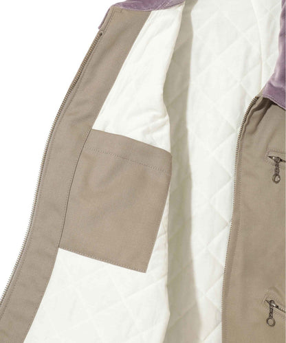 DECONSTRUCTED ASYMMETRIC WORK JACKET_UC2E1207