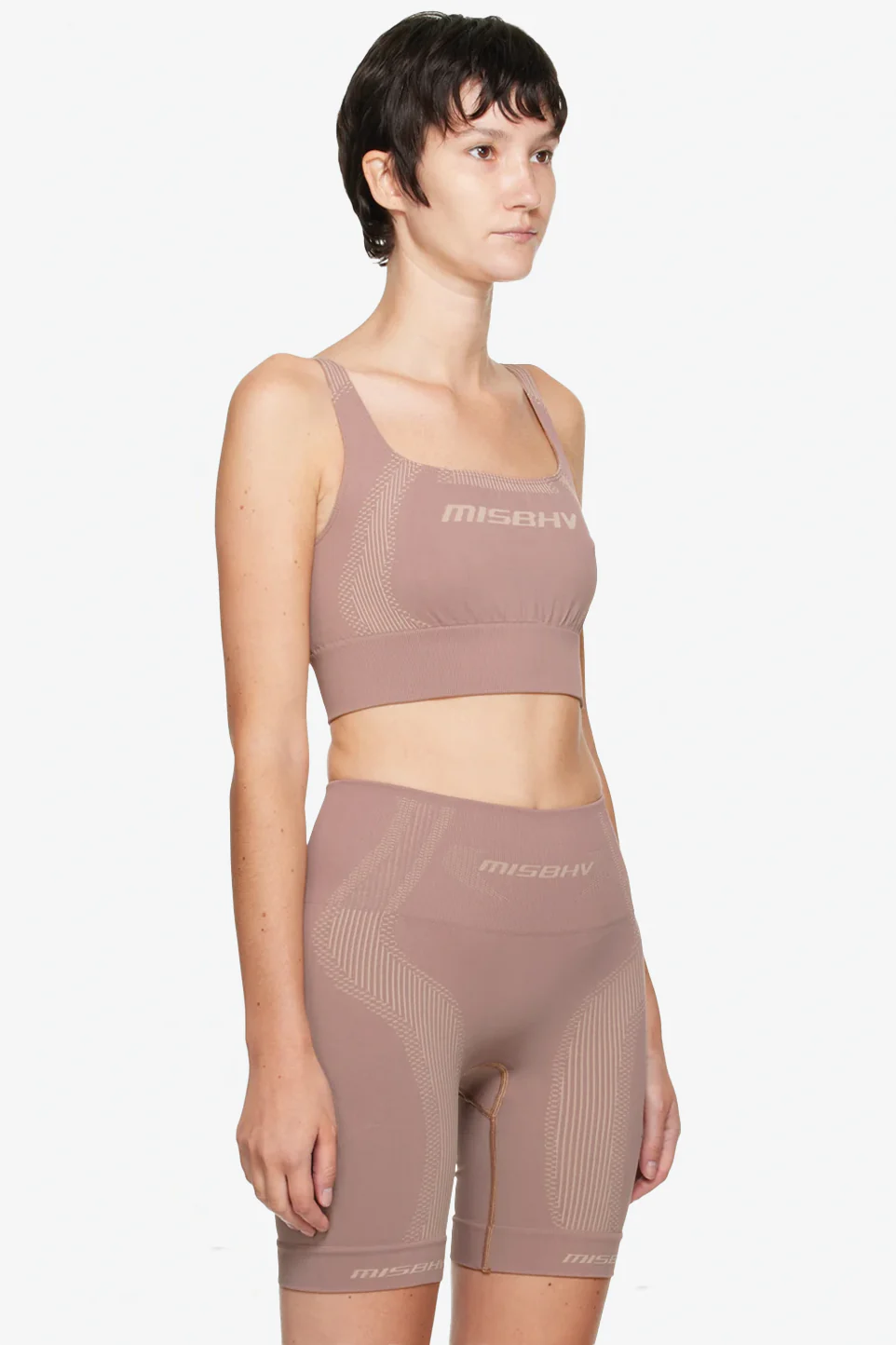 MISBHV Sport Bra Top Rose