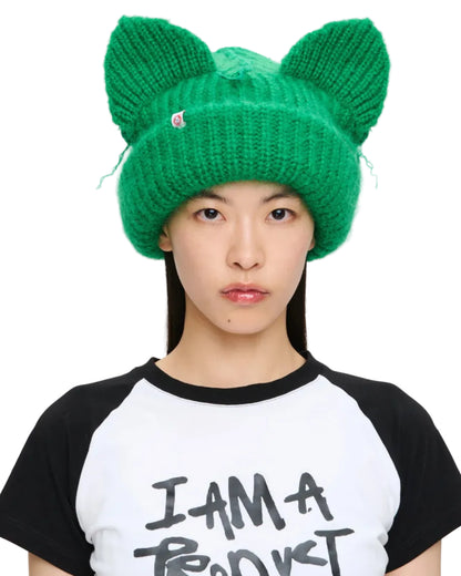 MOHAIR CHUNKY EARS BEANIE