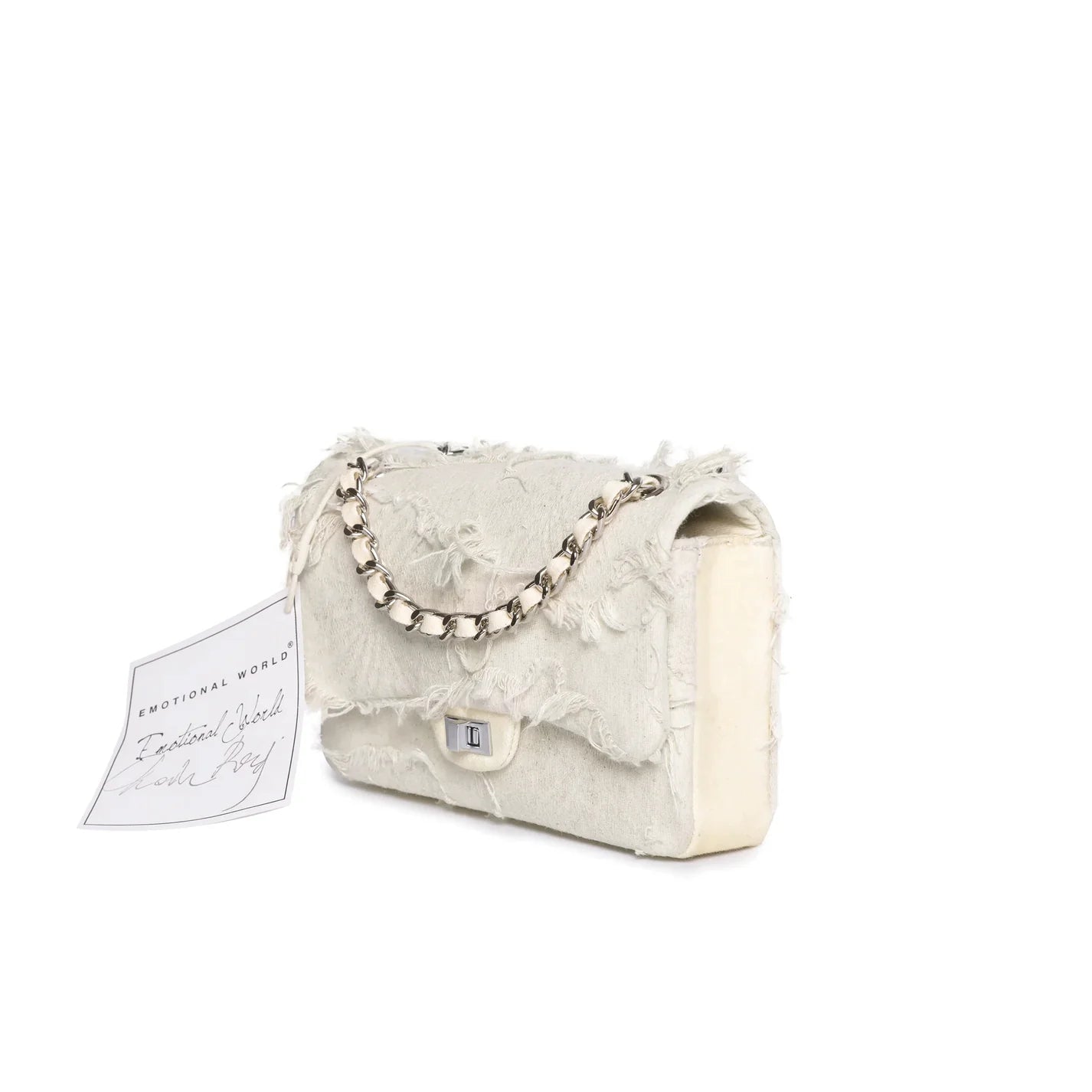 Emotional World Vintage Chain Bag Mini Off White