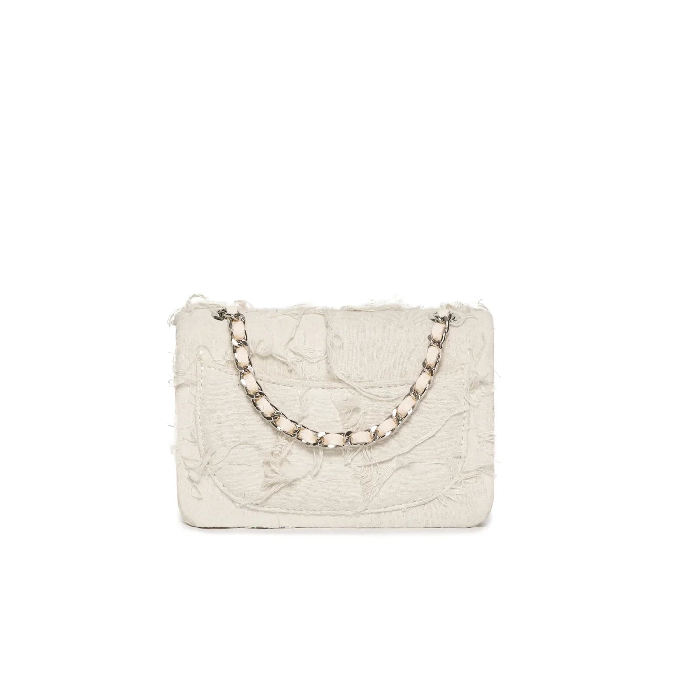 Emotional World Vintage Chain Bag Mini Off White