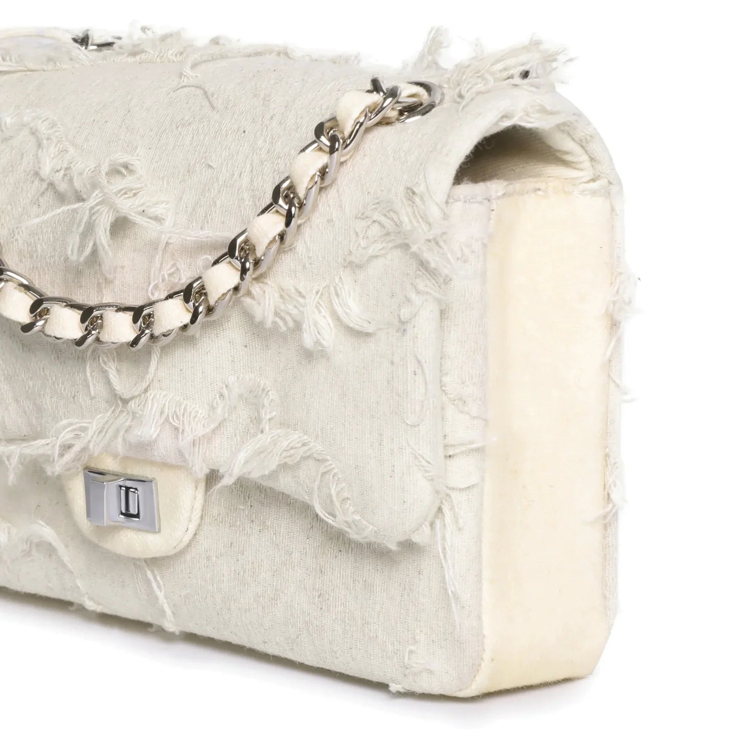 Emotional World Vintage Chain Bag Mini Off White