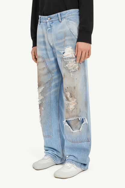 MAISON MARGIELA MM6 DISTRESSED JEANS