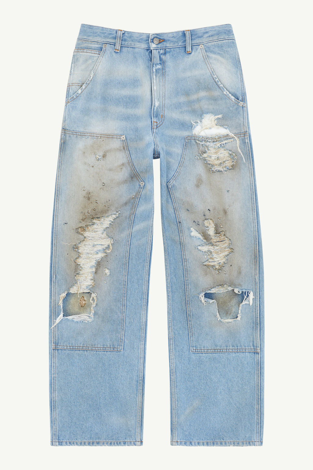 MAISON MARGIELA MM6 DISTRESSED JEANS