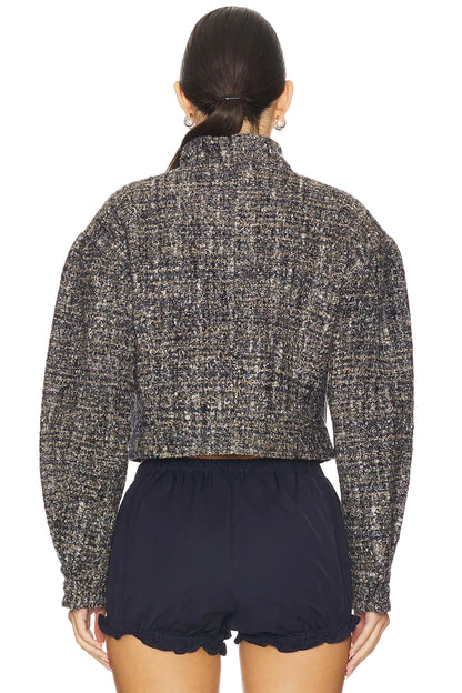 3D POCKET WIDE SLEEVE JACKET