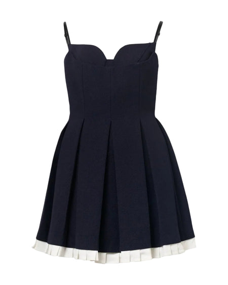 PLEATED CAMISOLE DRESS