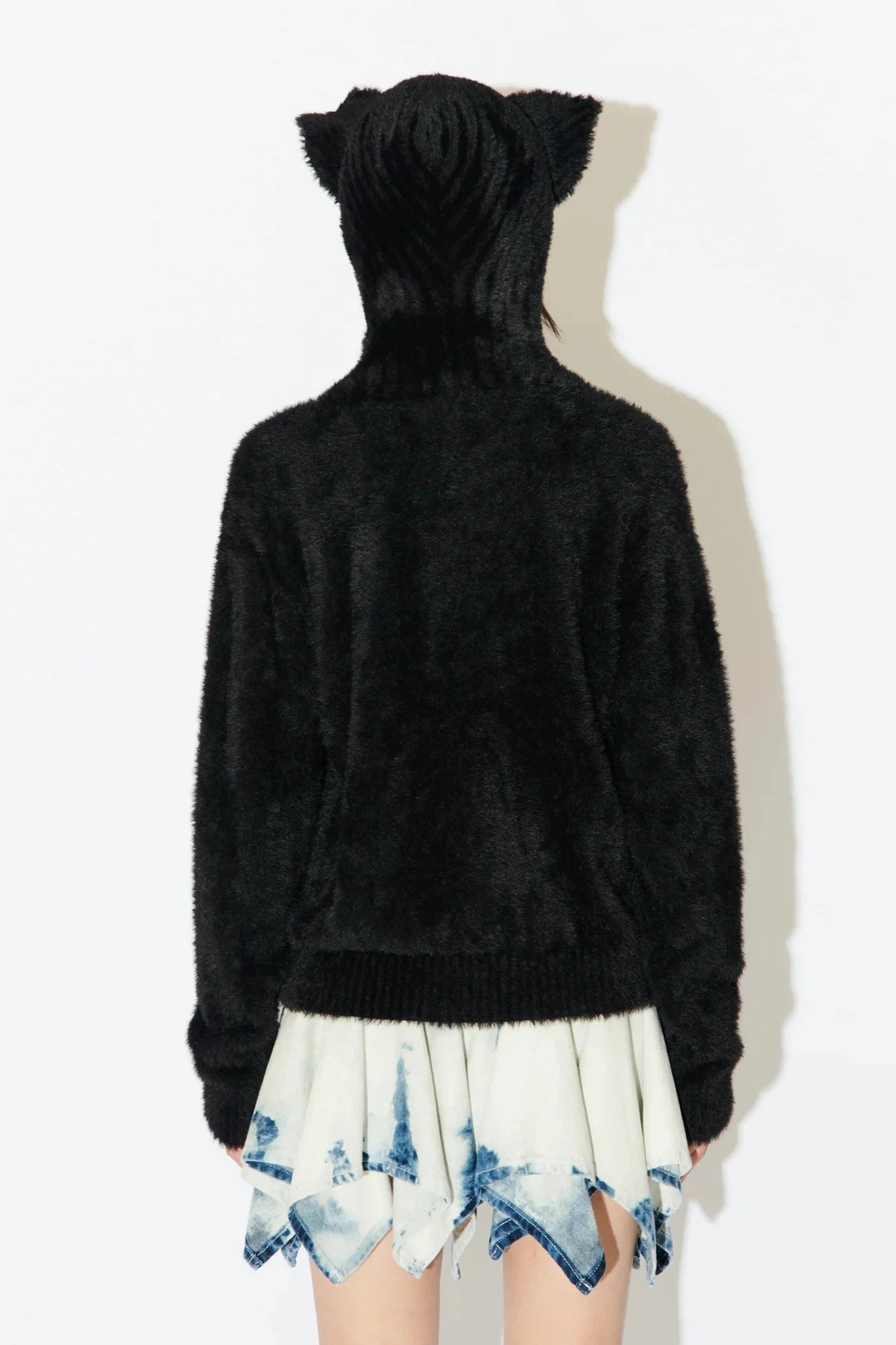 CHARLES JEFFREY LOVERBOY FLUFFY EARS BALACLAVA JUMPER