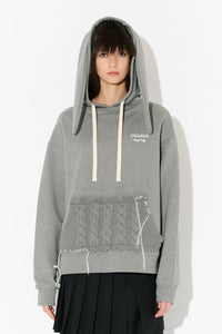 PATCH RABBIT EARS HOODY