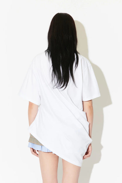 CHARLES JEFFREY LOVERBOY TOPSY TURVY TEE_WHITE