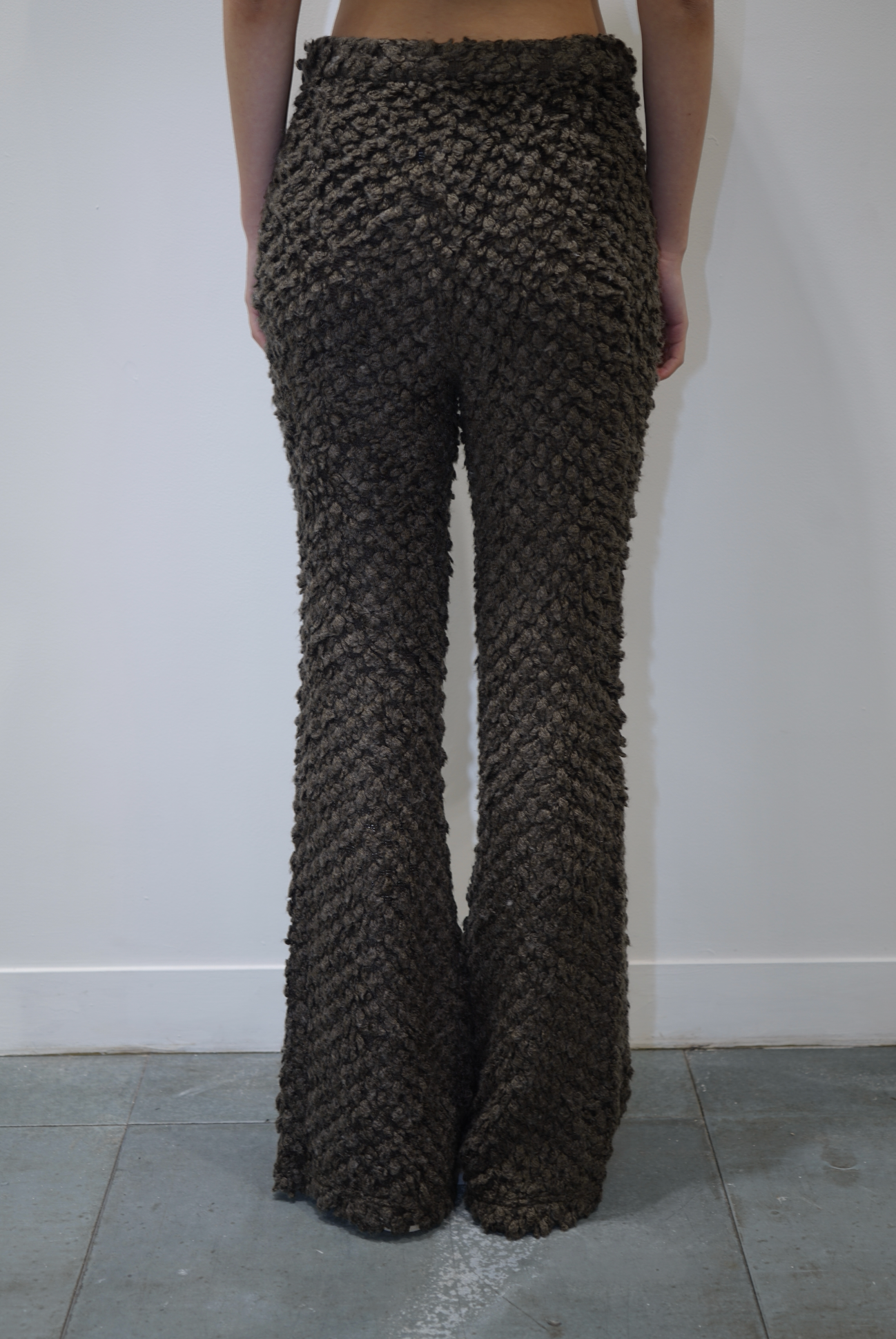 Rokh JP KNIT TROUSERS 42DARKFORESTBROWN