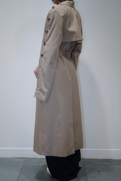 Rokh CT MULTI BUTTON TRENCH COAT Beige