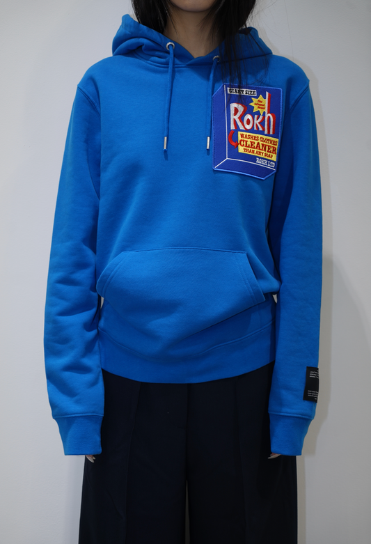 Rokh CT ROKH DETERGENT HOODIE Blue