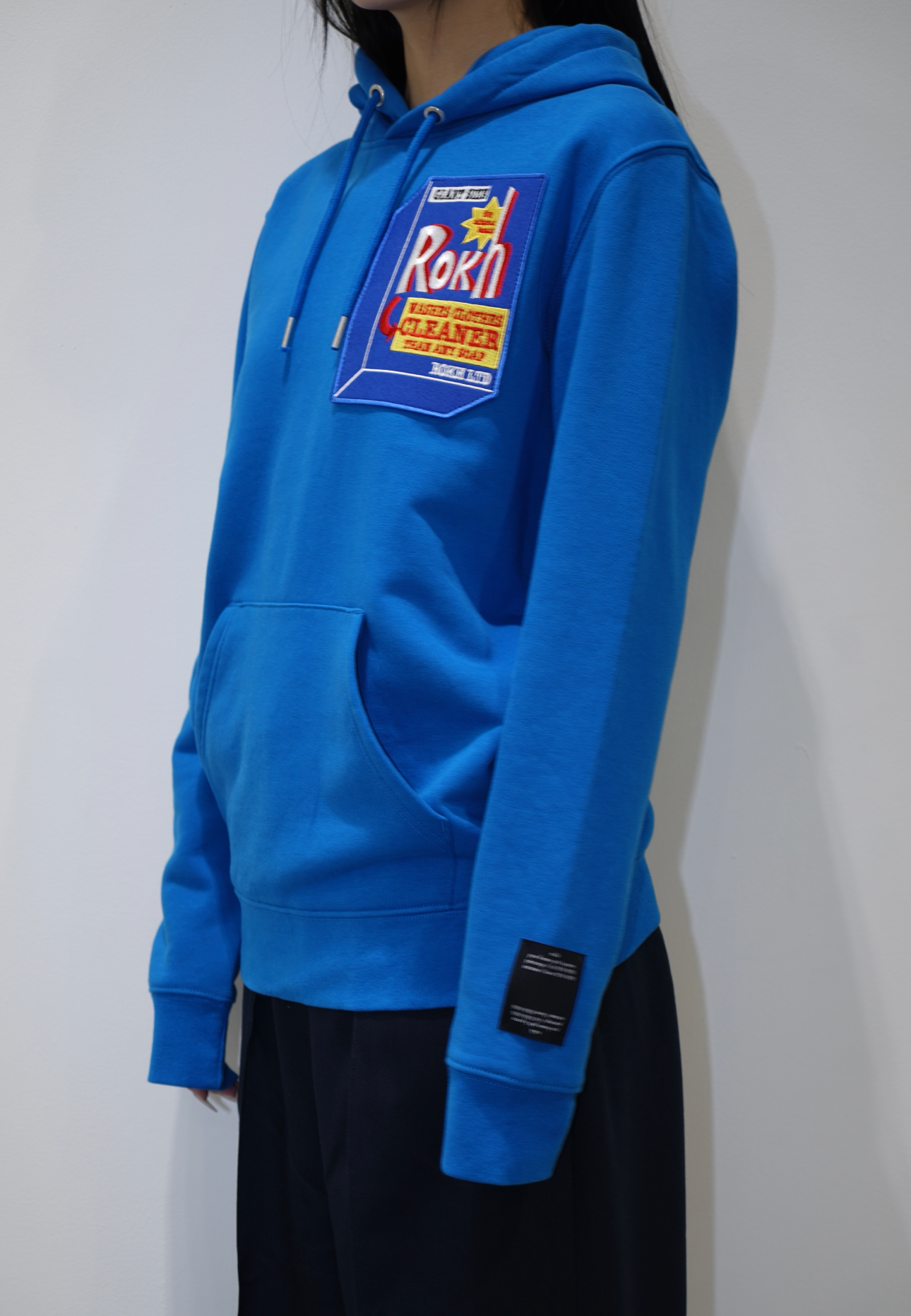 Rokh CT ROKH DETERGENT HOODIE Blue