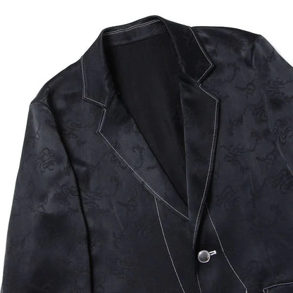 Sulvam Contrast-Stitched Jacket