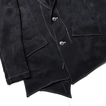 Sulvam Contrast-Stitched Jacket
