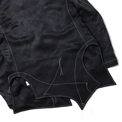 Sulvam Contrast-Stitched Jacket