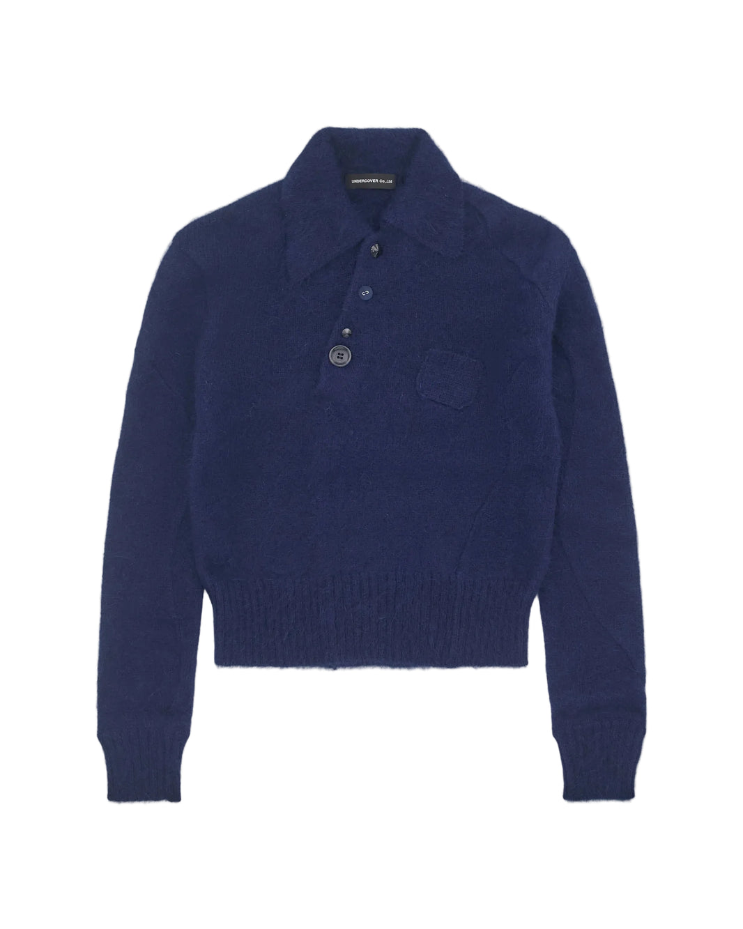 ANGORA NYLON KNIT SWEATER