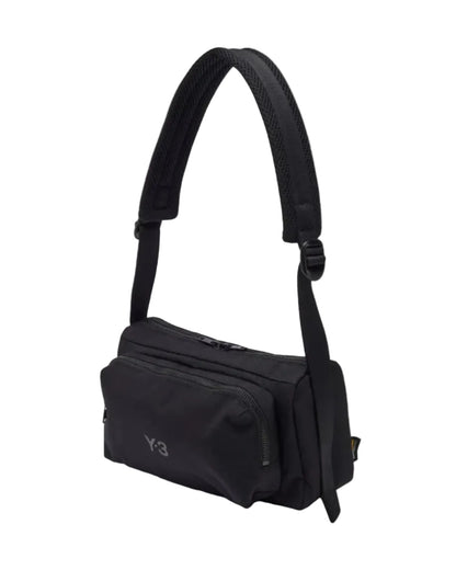 Y-3 CROSSBODY BAG_BLACK