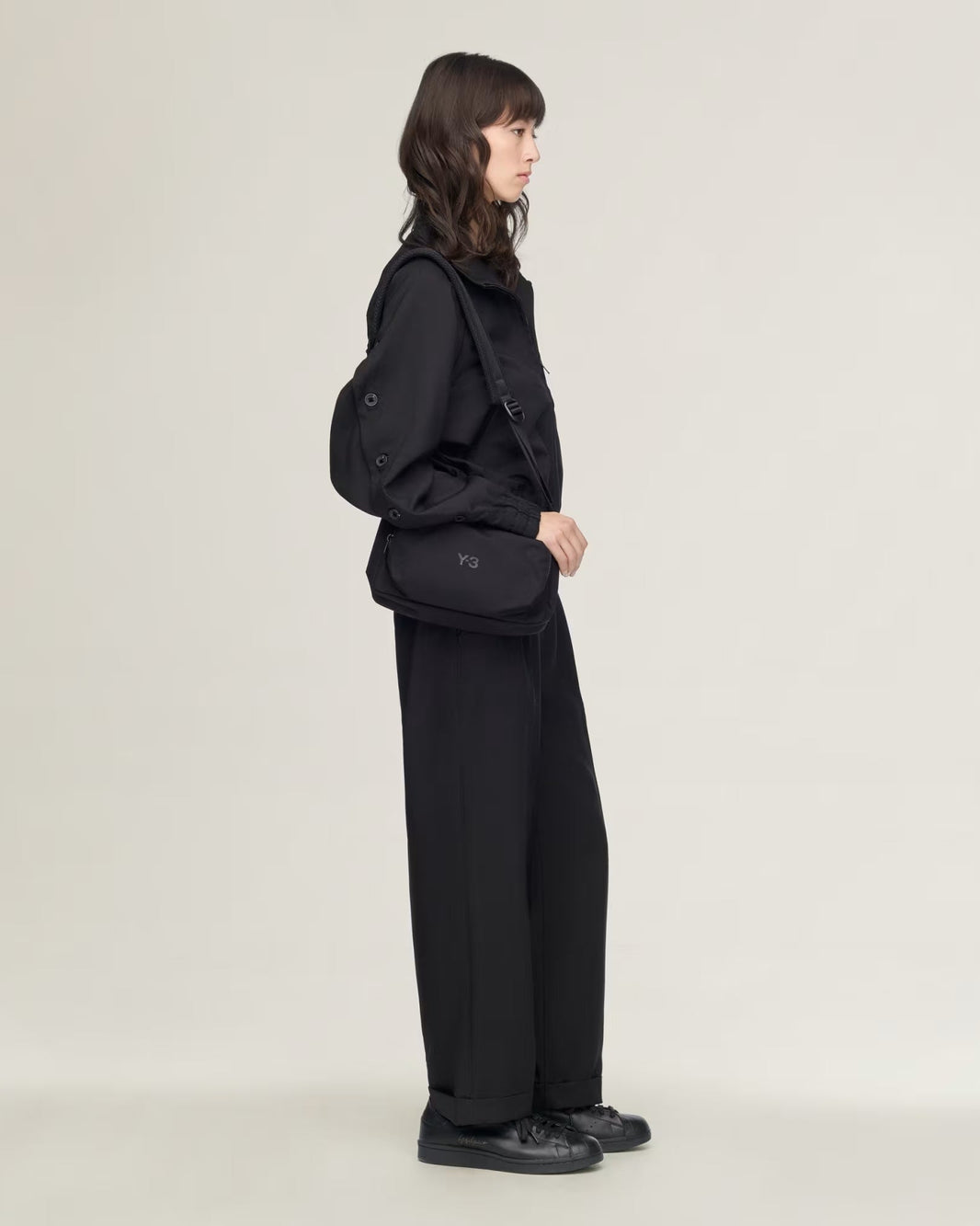 Y-3 CROSSBODY BAG_BLACK
