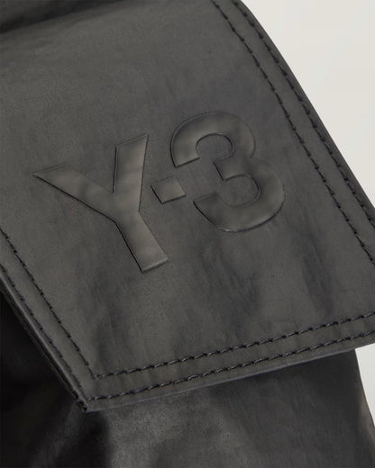 Y-3 NEWSPAPER BAG_BLACK