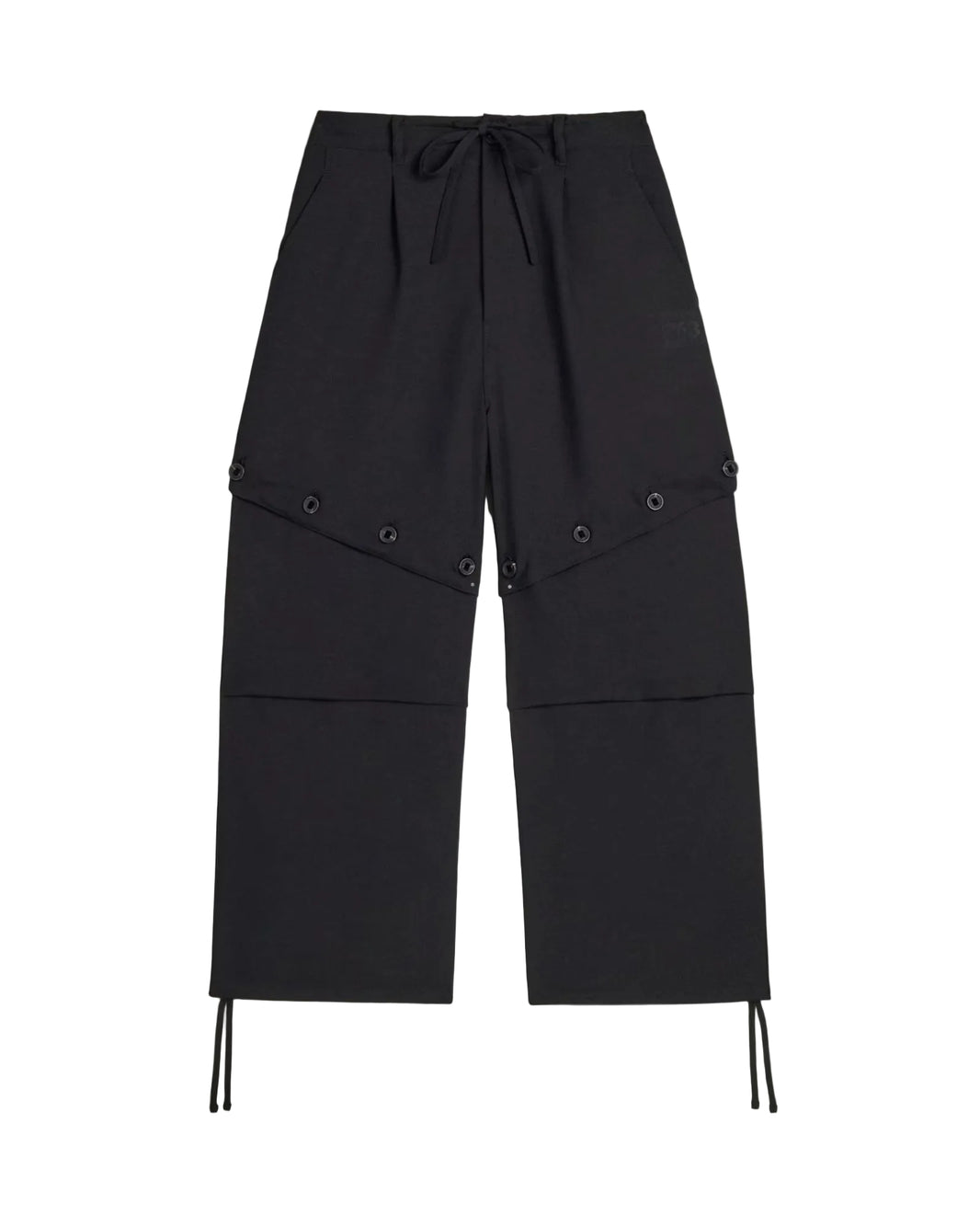 Y-3 SPORT ADAPTIVE 3 STRIPES TRACK TROUSERS_BLACK