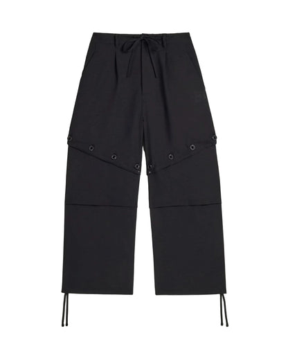 Y-3 SPORT ADAPTIVE 3 STRIPES TRACK TROUSERS_BLACK