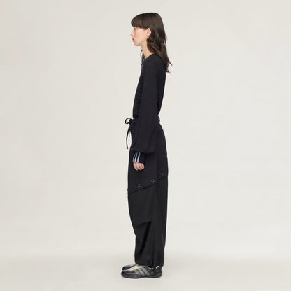 Y-3 SPORT ADAPTIVE 3 STRIPES TRACK TROUSERS_BLACK