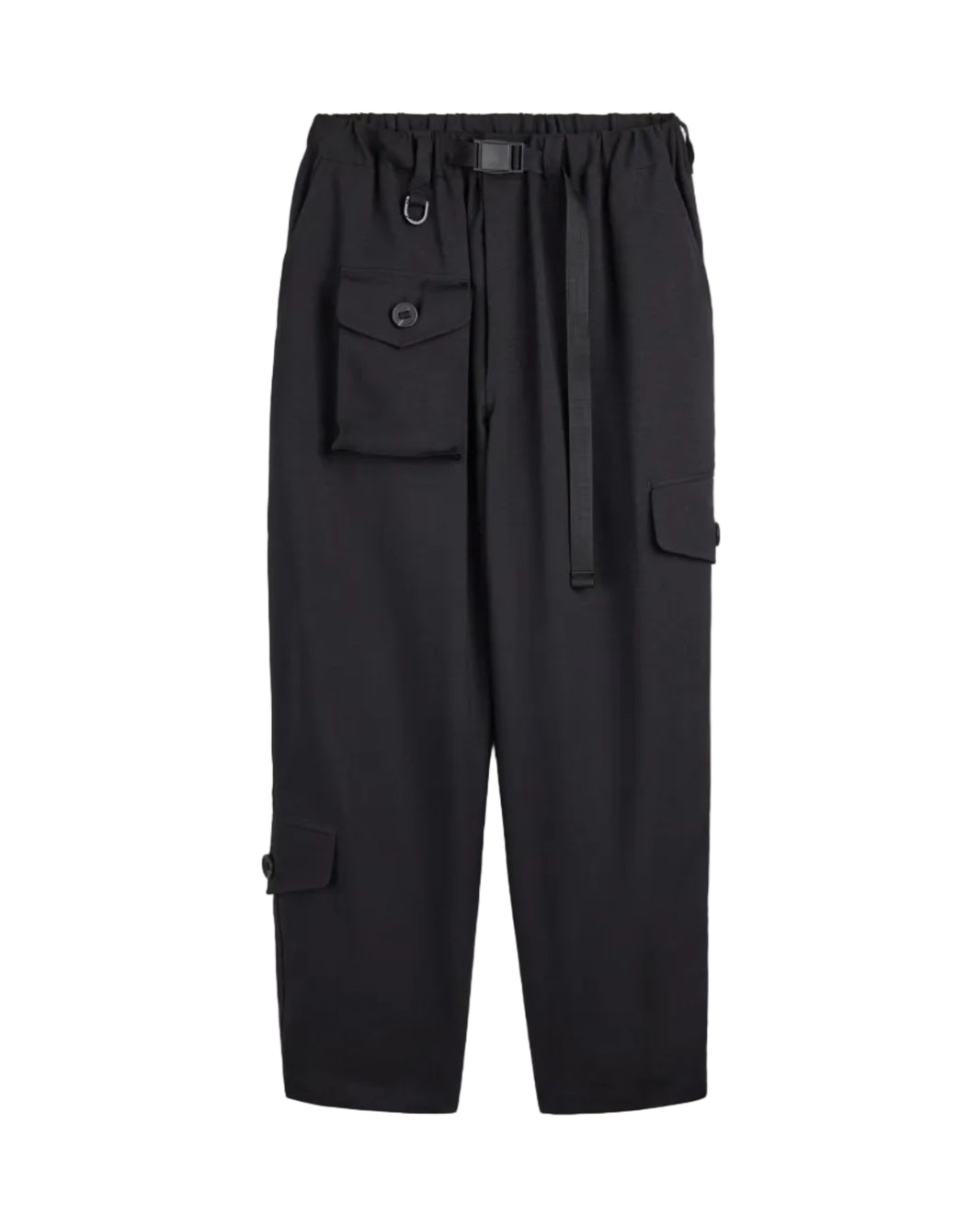 Y-3 SPORT UNIFORM TAPERED TROUSERS_BLACK