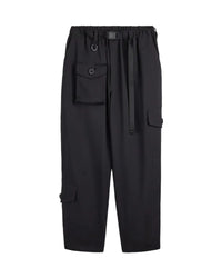 Y-3 SPORT UNIFORM TAPERED PANTS_BLACK