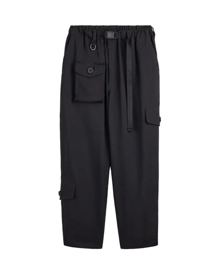Y-3 SPORT UNIFORM TAPERED PANTS_BLACK