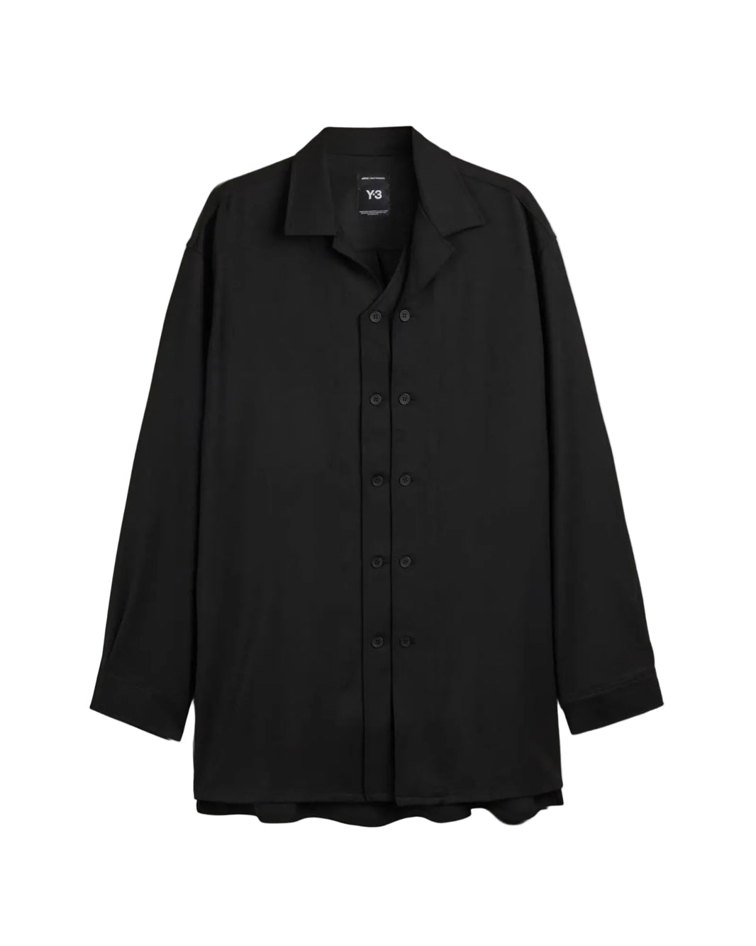 Y-3 WOOL ADAPTIVE OVERSHIRT_BLACK