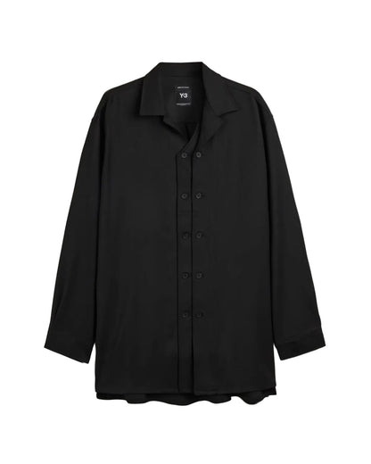 Y-3 WOOL ADAPTIVE OVERSHIRT_BLACK