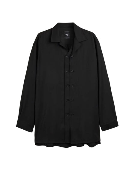 Y-3 WOOL ADAPTIVE OVERSHIRT_BLACK