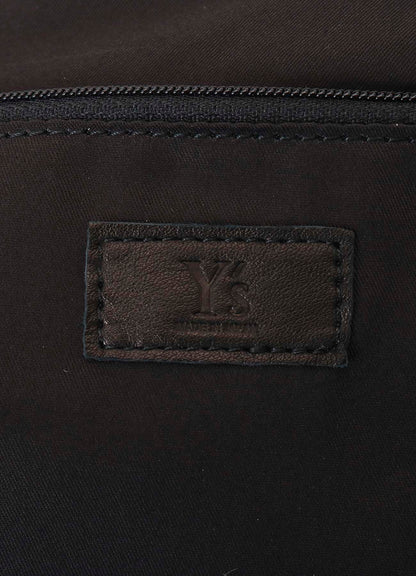 Y's WATER DYED SOFT LEATHER TUCK SHOULDER BAG S