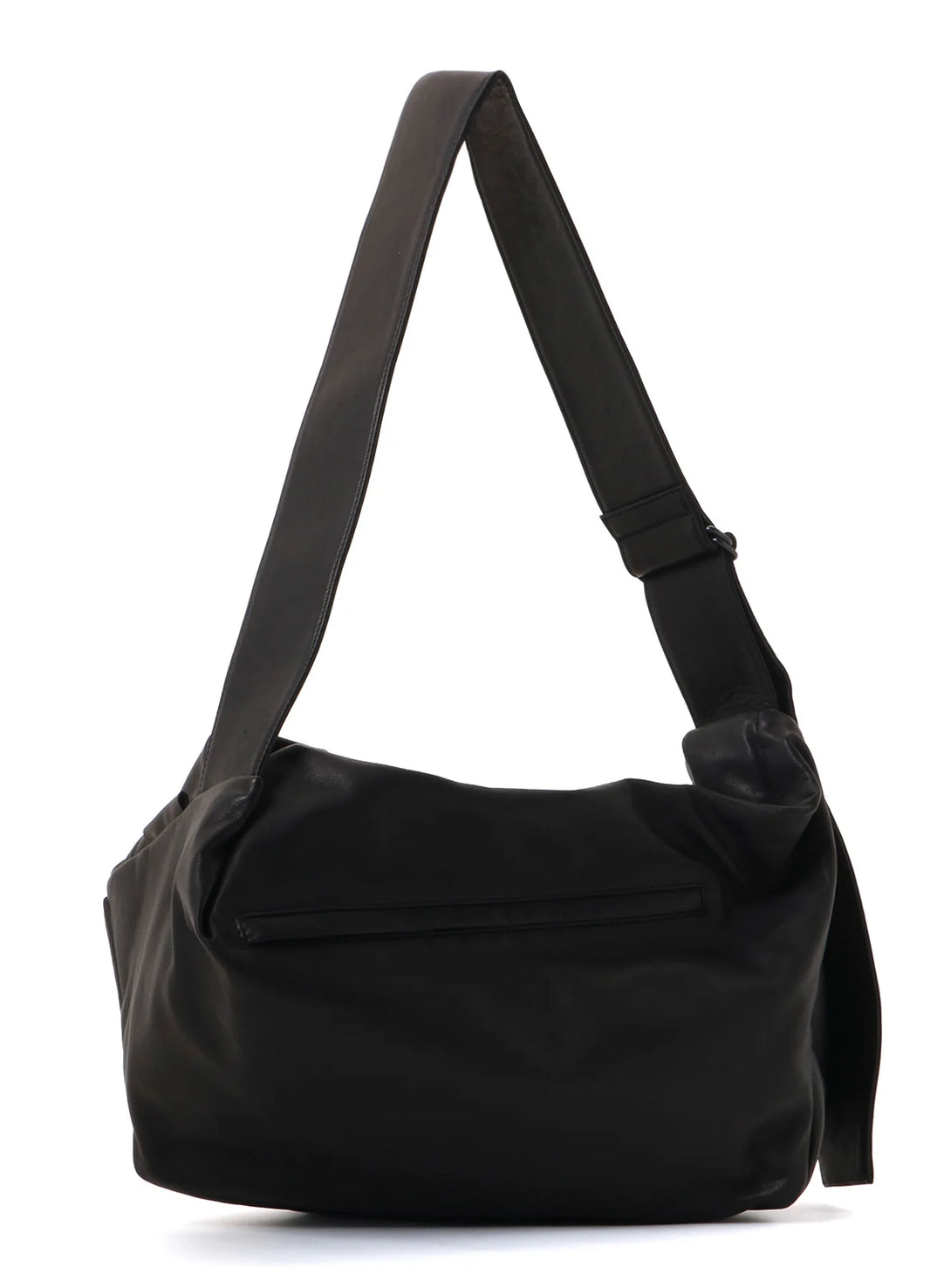 Y's WATER DYED SOFT LEATHER TUCK SHOULDER BAG L