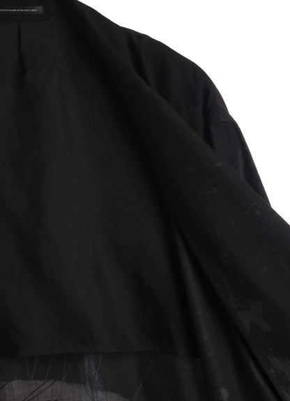 Y's CU/DUNGAREE LIGHT TWILL BIG JACKET