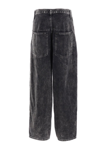 Y's 8OZ DENIM CHEMICAL WASH WORK PANTS