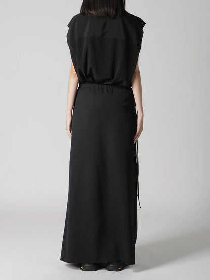 YOHJI YAMAMOTO Y's CU/DUNGAREE LIGHT TWILL BIG JACKET_BLACK