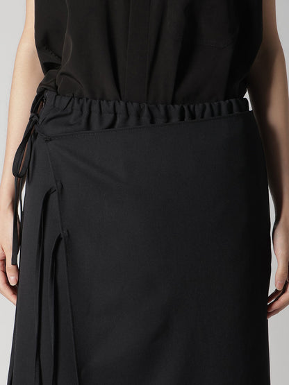 YOHJI YAMAMOTO Y's CU/DUNGAREE LIGHT TWILL BIG JACKET_BLACK
