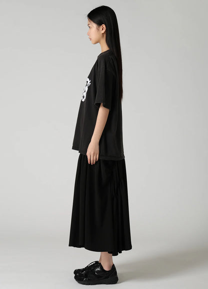 Y's....DEVIL PRINT T-SHIRT_BLACK