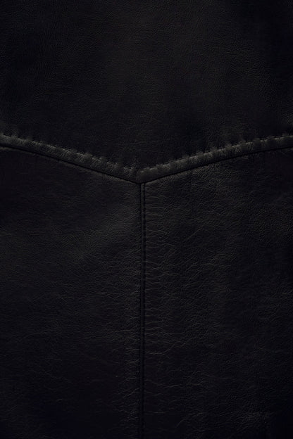 LOW CLASSIC REAL LEATHER JACKET_BLACK